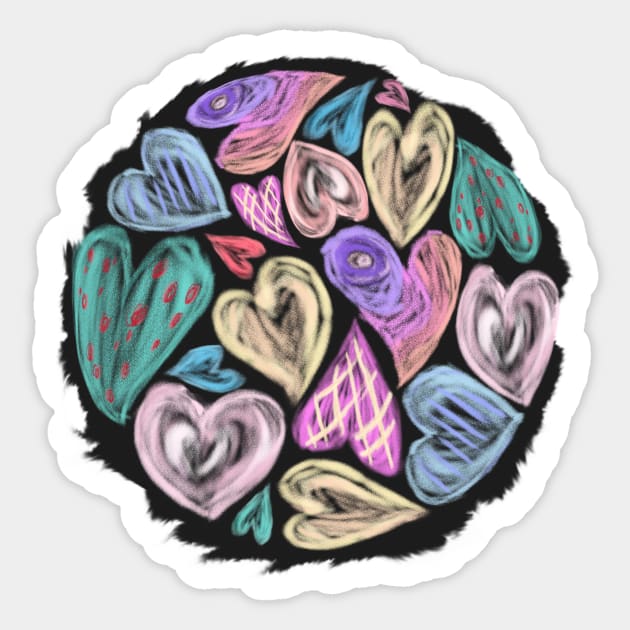 One Love Sticker by MamaYola